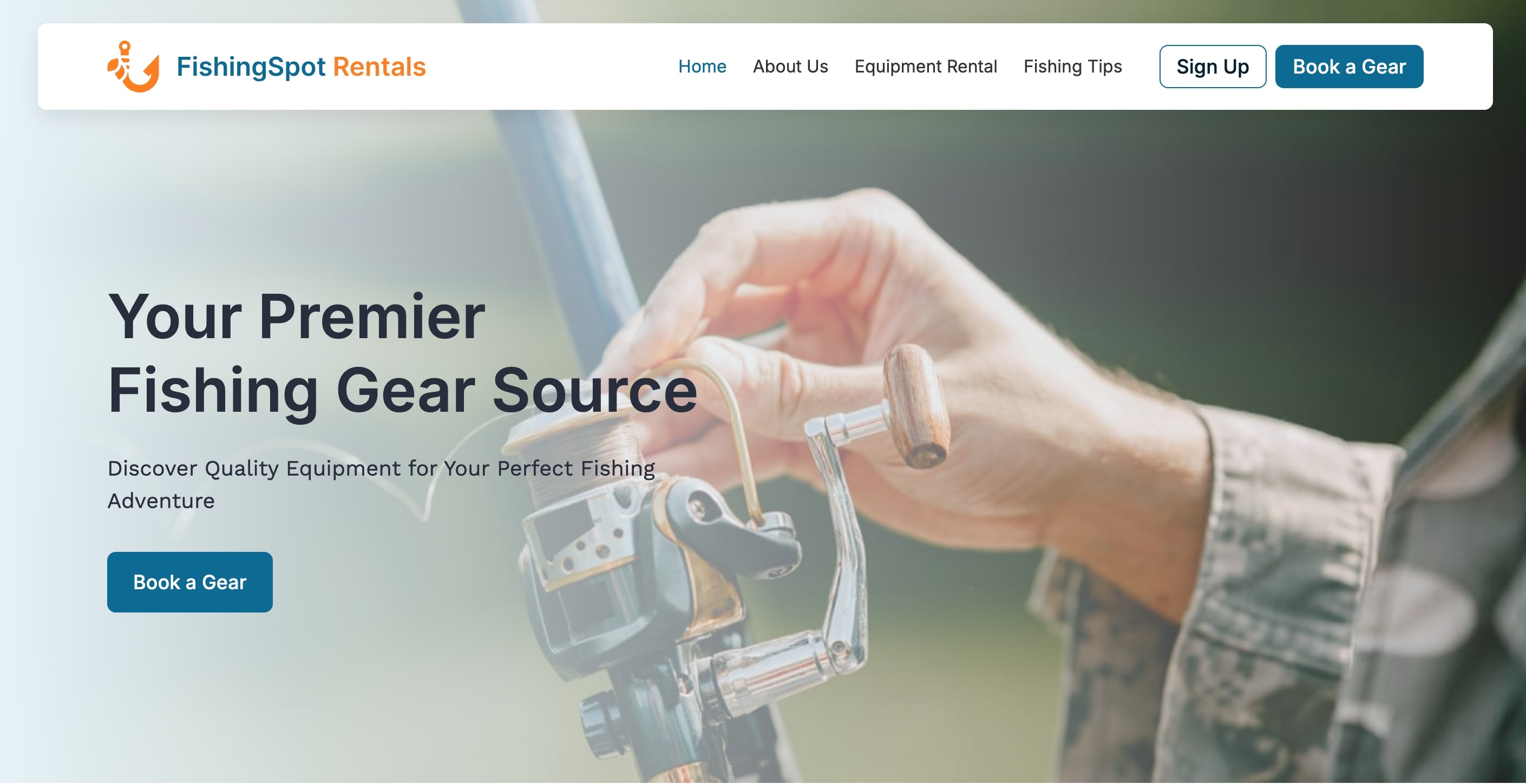 Fishing Spot Rentals project